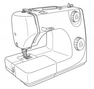 Puesta en marcha de la máquina de coser SINGER 8280
